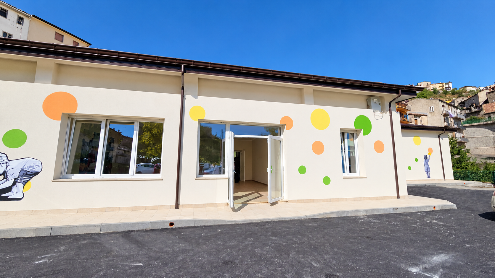 Facciata dell’edificio scolastico