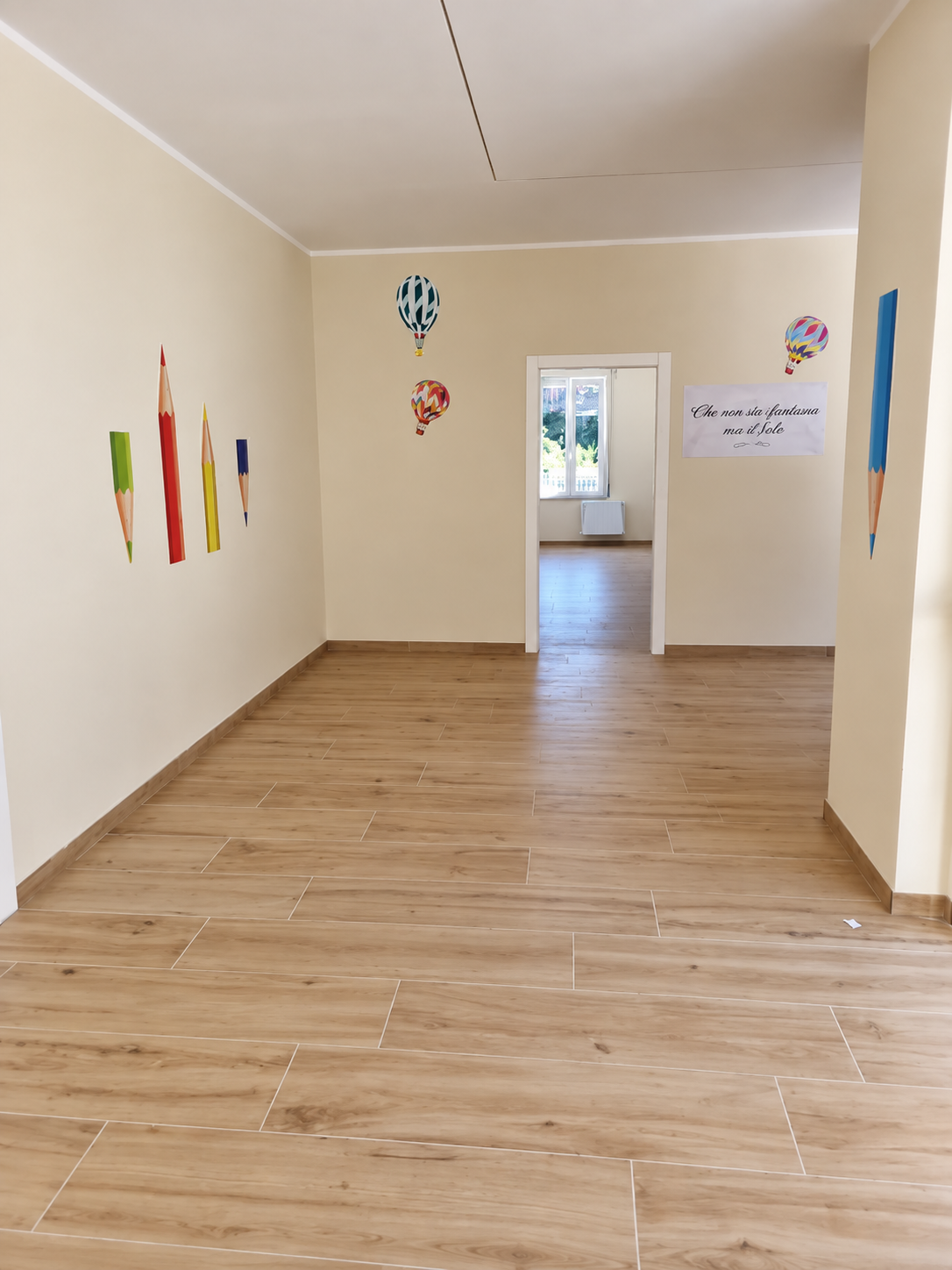 Corridoio e finiture interne